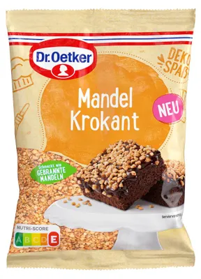 Produktbild von Dr. Oetker Mandel Krokant geröstete Mandelsplitter in Karamell 100g