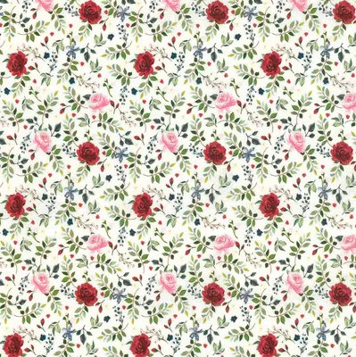 Produktbild von Westfalenstoffe Baumwoll-Stoff Florenz "Rosen", B 150 cm, Meterware