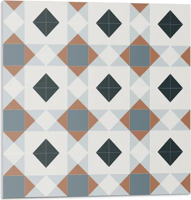 Produktbild von Geometrisches Fliesenmuster – Selbstklebende Fliesen – Wandverkleidung – Wandpaneel – PVC Fliesen – Vinylflisen – PCV Flisen – Selbstklebend – Wanddeko – 20 Stück 20 x 20 cm