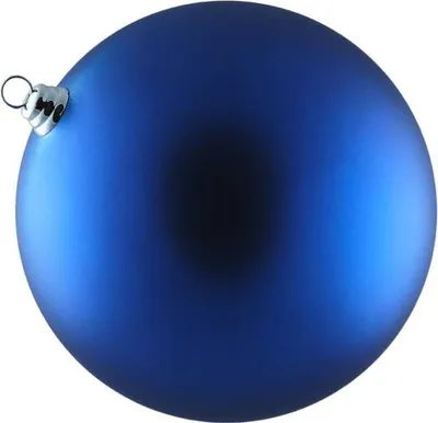 Obrázok produktu pre DECOLED Plastová guľa, priem. 30 cm, modrá, matná