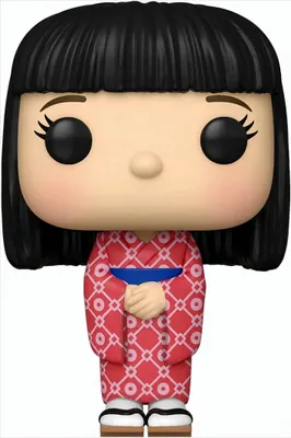 A Funko Pop! vinyl figure of a character in a traditional Japanese kimono.