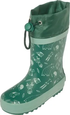 Zdjęcie produktu dla Kalosze Playshoes – Zwierzęta leśne – Zielone