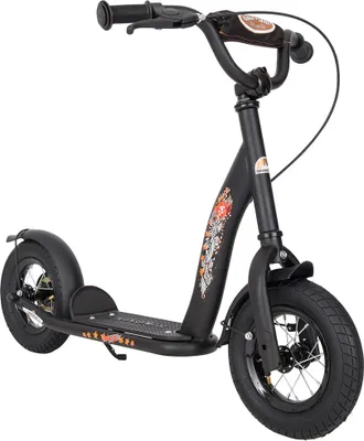 Produktbild von Kinderroller Bikestar Premium 10 Zoll - Classic teuflisch schwarz