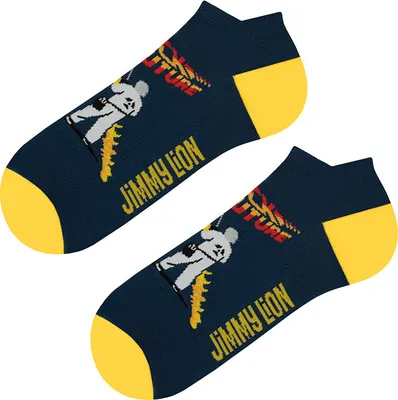 Image de Jimmy Lion Outatime Chaussettes courtes Bleu EU 41-46 Homme Bleu EU 41-46