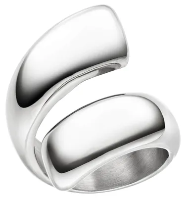 Produktbild von Offener breiter Ring Damenring aus Edelstahl Breite 31,3mm Edelstahlring Innenumfang 52mm Ø16.6mm