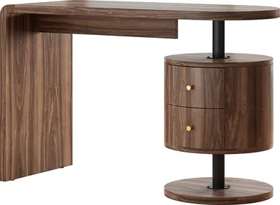 Obrázek produktu pro Vicco Toaletní stolek Lara, 120 cm se 2 zásuvkami, Rustikální dub