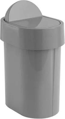 Immagine prodotto di Pattumiera bagno da 4,8 litri grigio in propylux | Iris