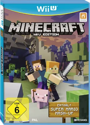 Produktbild von Nintendo Wii Minecraft U Edition inkl. Super Mario Mash-up