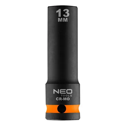 Zdjęcie produktu dla NEO TOOLS Nasadka udarowa 1/2" długa, 13 x 78mm , Cr-Mo