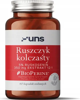Image de UNS : Complément alimentaire à base de cynégia maritime et de biopérine, 60 capsules végétales
