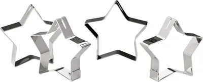 Produktbild von Hutschenreuther Little Christmastown Platzkartenhalter Stern Set 4