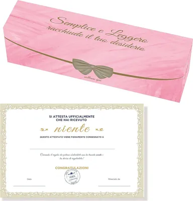 Immagine prodotto di Regalo originale per ogni occasione Versatile, divertente, rosa italiana