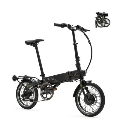 Produktbild von Faltbares E-Bike Supra 4.0 Black Lime | 70 km | 10,4 Ah | 16”
