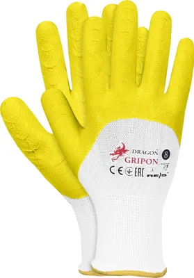 Zdjęcie produktu dla Rękawice guma-żółte gripon roz - - - 10