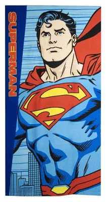 Zdjęcie produktu dla Ręcznik plażowy z mikrofibry DC Comics Superman