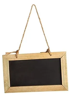Produktbild von Kleine Kreidetafel zum Aufhängen 20 x 12 cm - mini Kreide Tafel