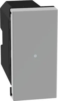 Produktbild von Bticino MatixGO Smart 1 Modul grau drahtlose Lichtsteuerung JG4003CWI