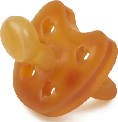 Produktbild von GRÃNSPECHT Organic Dummy 18M+ Latex-Schnuller, BPA-frei