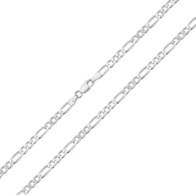 Produktbild von 925 Sterling Silber Damen - Figaro Kette - 66cm*4mm; TRS17009L26