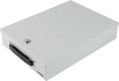 Produktbild von HMF 141-07 Dokumentenkassette Din A4, 37,5 x 26,5 x 8 cm, lichtgrau