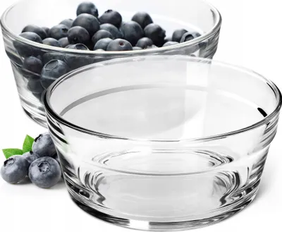 Produktbild von KADAX Salatschüssel, Servierschale aus Glas, Spülmaschinenfeste Snackschale