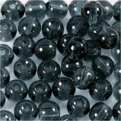 Produktbild von Creativ Company Glass Perlen Grey, 45..