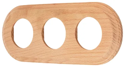Produktbild von Buchenholz Retro Rahmen 3-fach I PR1 natural