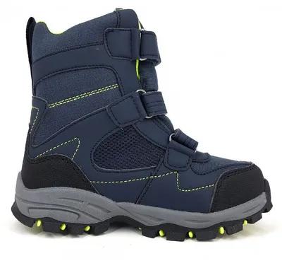 Imagen del producto de KangaRoos: Zapatos para niños, botas para niños, botas con cierre de velcro, color azul, para uso diario