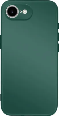 Obrázek produktu pro Avizar, pouzdro Soft-Touch iPhone 16e Silicone Series Fast Cover, tmavě zelené