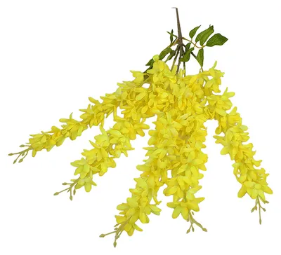Produktbild von Hängende künstliche Blumenranke, UV-beständig, für drinnen und draußen, künstliche Seidenblumengirlande, Dekoration für Zuhause, Hochzeiten und Partys, aus Rattan, mit künstlichem Blumenmuster