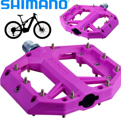 Produktbild von Shimano Fahrrad MTB Trekking Pedale PD-GR400 Violett