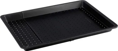Produktbild von Zenker Backblech perforiert (52-37 cm x 33 cm), Ofenblech, ausziehbar & verstellbar, Lochblech, universal geeignet für Baguette, Kuchen, Pizza & Plätzchen