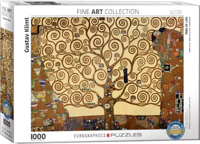 Produktbild von Der Baum des Lebens von Gustav Klimt 1000 Teile Puzzle - Format 68x48 cm