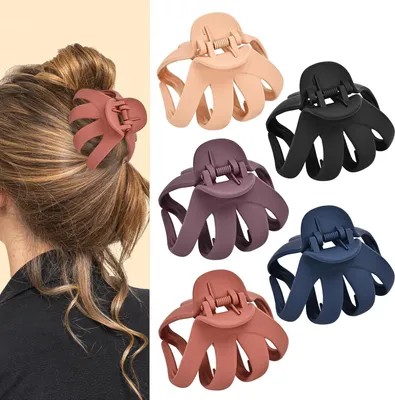Obrázek produktu pro Sada sponek Octopus pro husté kudrnaté vlasy - balení 5 kusů
