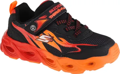 Produktbild von Skechers Thermo-Flash - Heat-Flux - Schwarz / Rot Synthetik Größe: 27 Normal