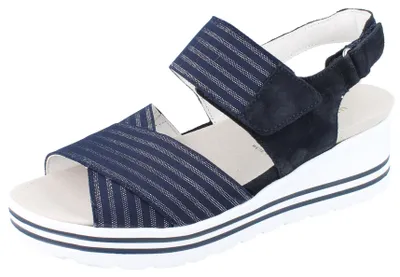 Produktbild von WALDLÄUFER H-Michelle deepblue/Velour - Größe: UK 5,5