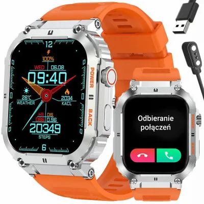 Immagine prodotto di Smartwatch da uomo GRAVITY GT6-4 Bluetooth Chiamata Frequenza cardiaca Monitoraggio del sonno Modalità sportive IP67 Controllo musicale