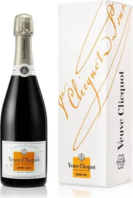 Produktbild von Veuve Clicquot Demi-Sec Champagner in Geschenkpackung Champagne Frankreich | 12 % vol | 0,75 l