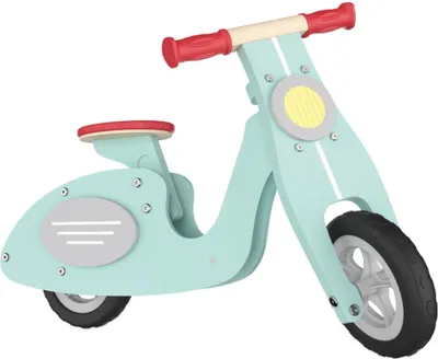 Produktbild von PLAYTIVE Laufrad Vespa Kinderlaufrad höhenverstellbar 20kg Lernrad Scooter