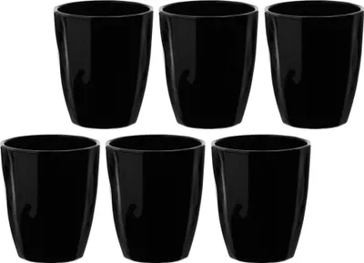 Immagine prodotto di Rose&Tulipani set 6 bicchieri 320 ml nero R116500008Z