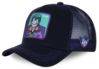 Produktbild von CAPSLAB  X DC COMICS JOKER Trucker Cap - Black/Purple