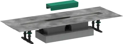 Produktbild von HANSGROHE 56017180 Komplettset uBox universal