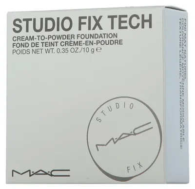 Produktbild von MAC Cosmetics Studio Tech Fix, Kompaktes Gehäuse, Puder, Zu Akne neigende Haut, Hautalterung, Mischhaut, Anspruchsvolle Haut, trockene Haut, Fahle Haut,..., Feuchtigkeitsspendend, Licht, Rose