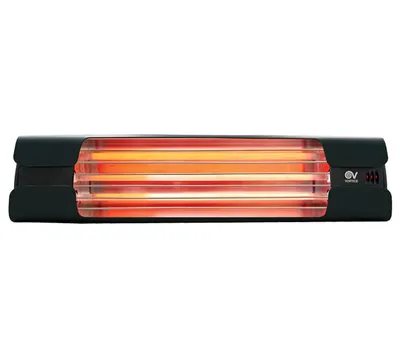 Obrázek produktu pro Infračervený sálavý ohřívač Thermologika Design antracit 1800 W s řetězem