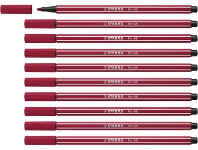 Produktbild von STABILO Premium-Filzstift - Pen 68 - 10er Pack - purpur