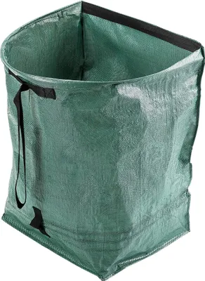 Image de Sac poubelle de jardin - Sac à feuilles et à herbe - Pliable - Très robuste - Avec poignées - 200 l