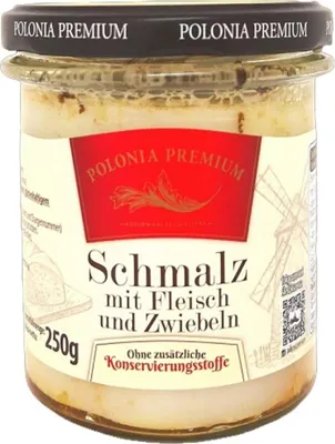 Produktbild von Schmalz mit Fleisch und Zwiebeln 250 g vom Polonia Premium