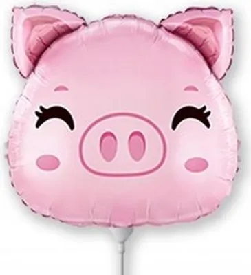 Produktbild von Folienballon 14"" FX - Schwein (Kopf)
