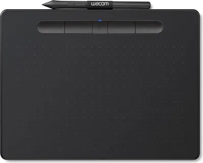 Obrázek produktu pro Wacom Intuos M Bluetooth, Kabelový a bezdrátový, 2540 lpi, 216 x 135 mm, USB/Bluetooth, 7 mm, Pero