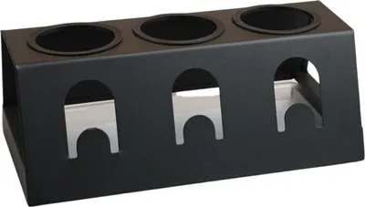 Produktbild von Moon Home Flaschenhalter aus Metall, Abtropfschale aus PP-Kunststoff, passend für versch. Flaschen und Wassersprudler u.a. Soda Stream